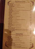 Café Raj menu