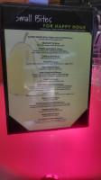 Pear Street Bistro menu