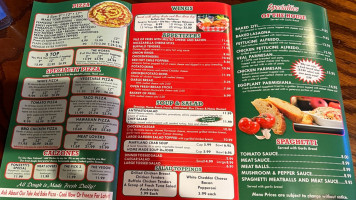 Pizza Tugos menu