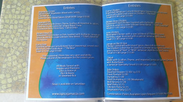 Island Spice Jamaican menu