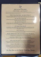 The Wine menu