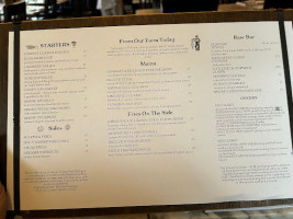 Purdy's Farmer The Fish menu