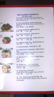 Pho 38 menu