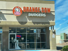 Orange Cow Burgers food