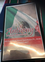 Anthony's food