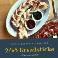 Moonlight Pizza Brewpub food