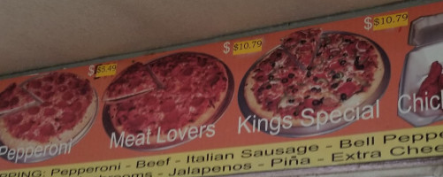 Kings Pizza San Elizario food