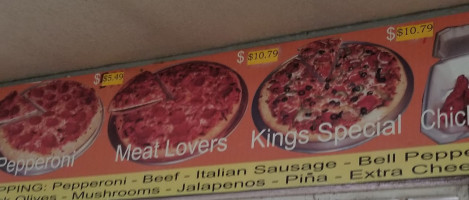 Kings Pizza San Elizario food