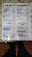 Poke Noodles Brawley menu