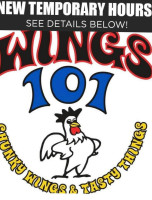 Wings 101 food