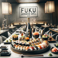 Fuku Japanese Grill food