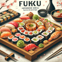 Fuku Japanese Grill food