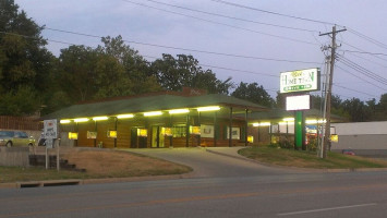 Hicks Home Town Drive-in outside