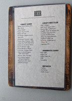 The Southern General menu