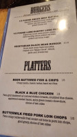 The Southern General menu