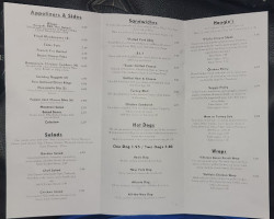 Little River Grill menu