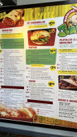 Burritos Juarez menu