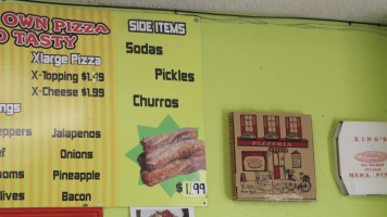 King's Mena Pizza menu