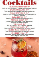 Salerno by Chef Pirozzi menu