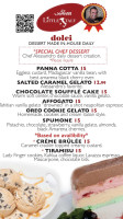 Salerno by Chef Pirozzi menu