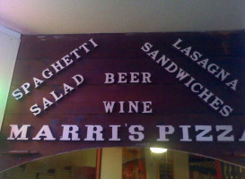 Marri’s Pizza Pasta food