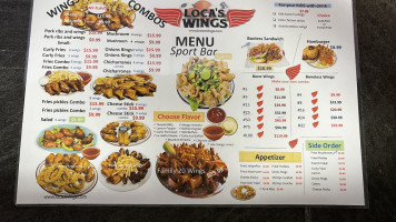 Locas Wings food