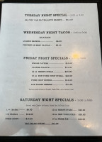 Genisios And Grill menu