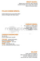 Little Caesars Pizza menu