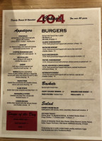 Cohee Apos;s 404 Lounge menu