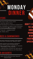 Lyme Tavern Restaurant Sports Bar menu