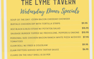 Lyme Tavern Restaurant Sports Bar food