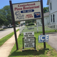 Centerbrook Pizza outside