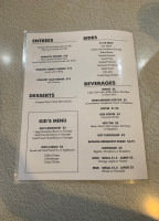 Bel-vue Inn menu