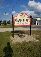 Mama Cow's Ice Cream Shop outside