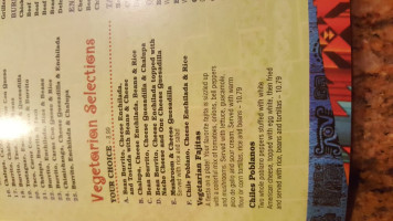 Real Arriero Mexican Grill menu