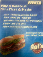 Sal's Pizza Steaks food