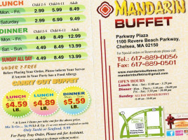 Mandarin Buffet food