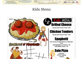 Little Rome menu