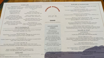 Texan Station menu