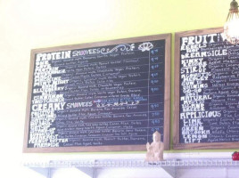 Superjuice Nation menu