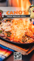 Cano's Mexican Grill food