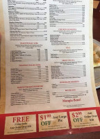 Donnagio's Pizzeria menu