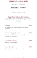 Jack's Bistro Famous Bagels menu