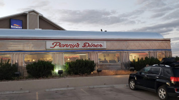 Penny's Diner Rawlins outside