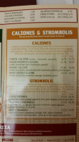 Delizia Pizza menu