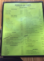 Mariscos Golfo menu