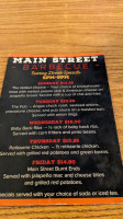 Main Street Barbecue inside