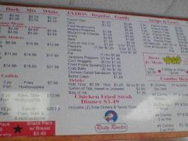 Rusty Rooster menu