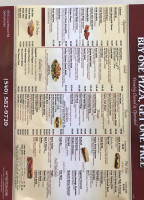 Sam's Pizza menu