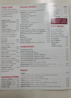 Roma Pizza menu